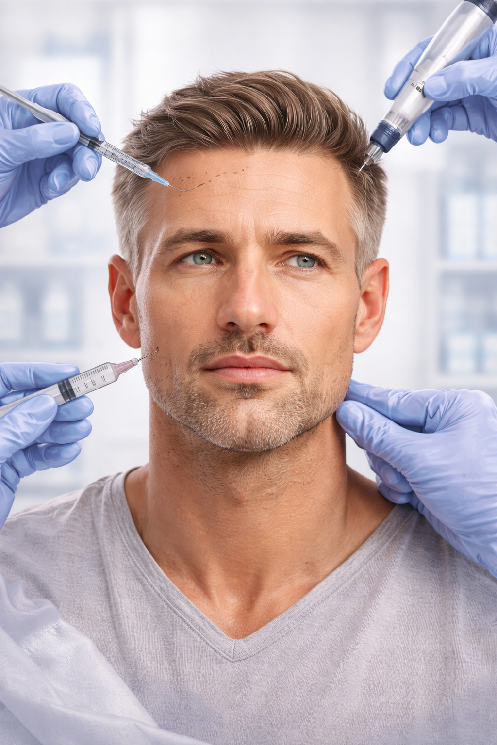 Signs of Aging in Men and Aesthetic Solutions