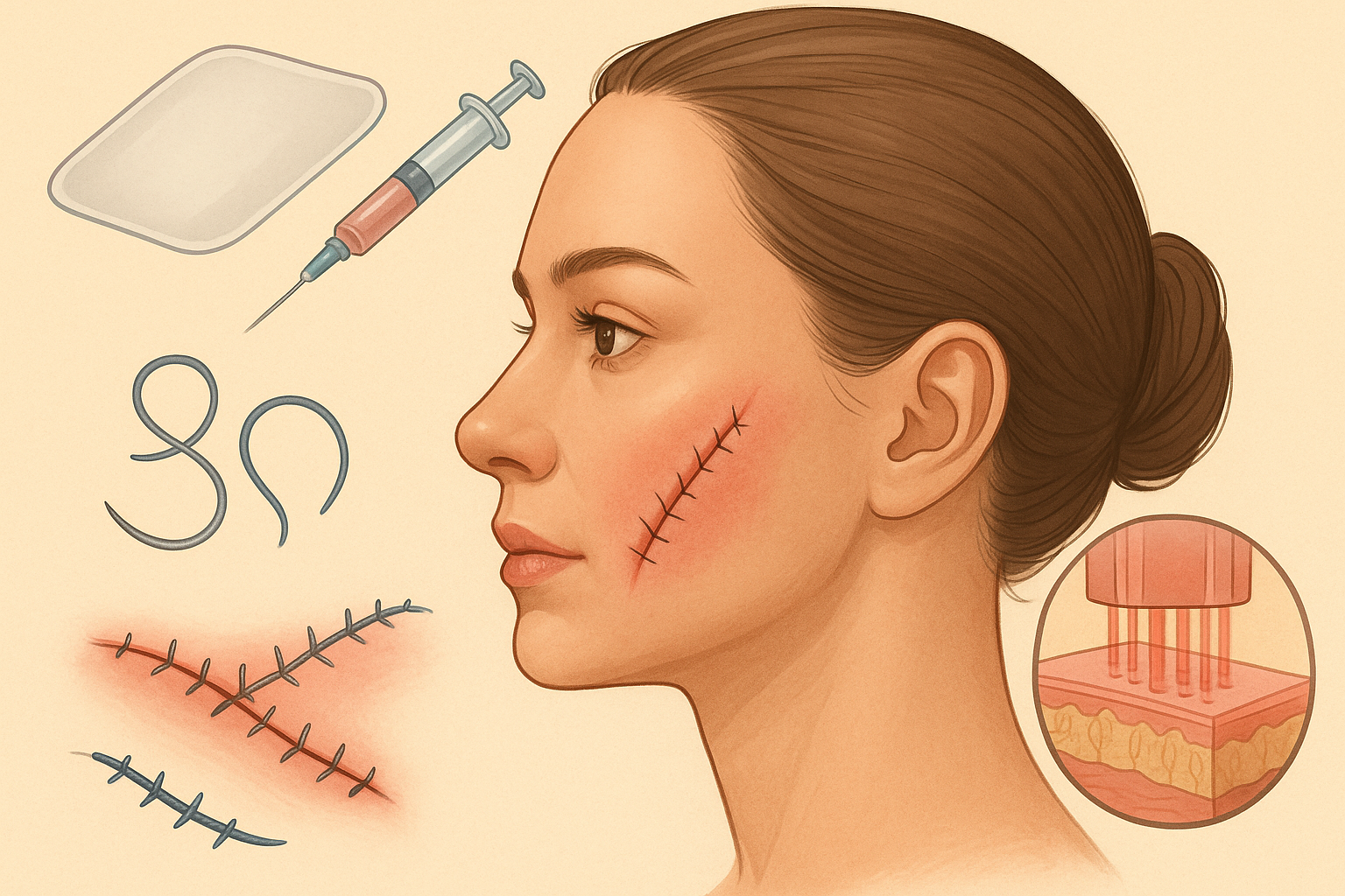Does Facial Scarring Occur? What You Need to Know About Aesthetic Stitching Techniques